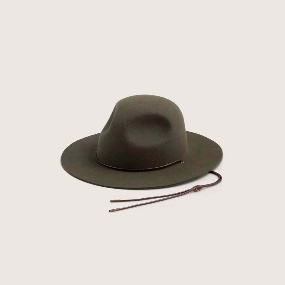 Will + Bear Little Woodley Moss Kids Wool Hat